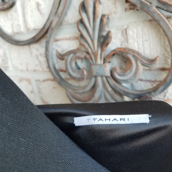 Tahari Sequined Cocktail Dress Scoopneck Small - Picture 4 of 7